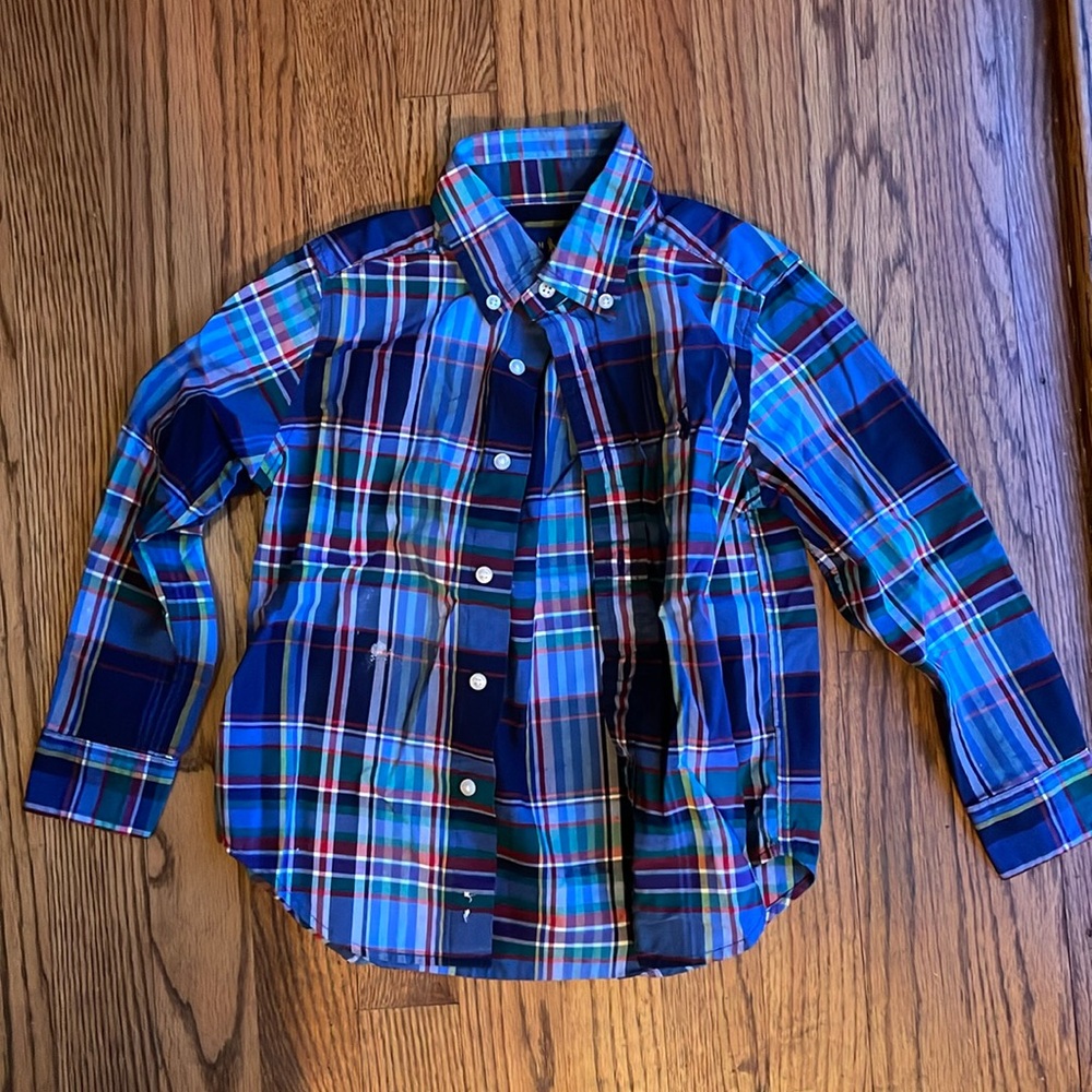 Ralph Lauren Plaid Button Down